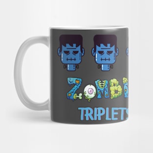 Zombie Triplets T-shirt Mug